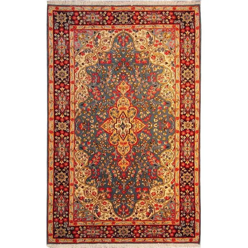 One Of The Kind Persian Sarough Rug 8'4" x 5'6"